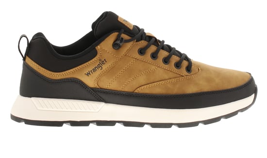 Wrangler Mens Casual Shoes Timo Lace Up tan - Image 2