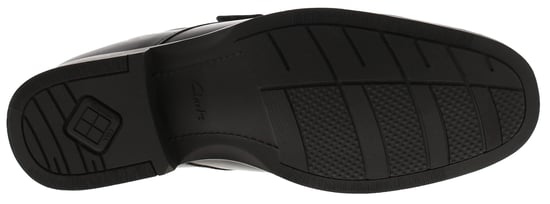 Clarks Huckley Roll Herrskor Svarta Skor - Image 5