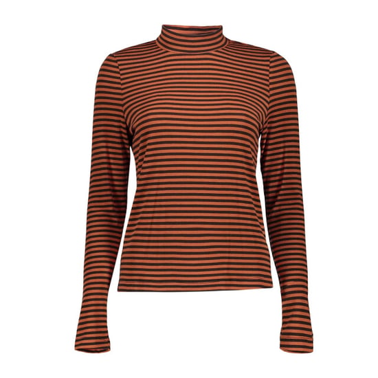 Geisha 62591-70 775 t-shirt stripe brown/stone - Image 2