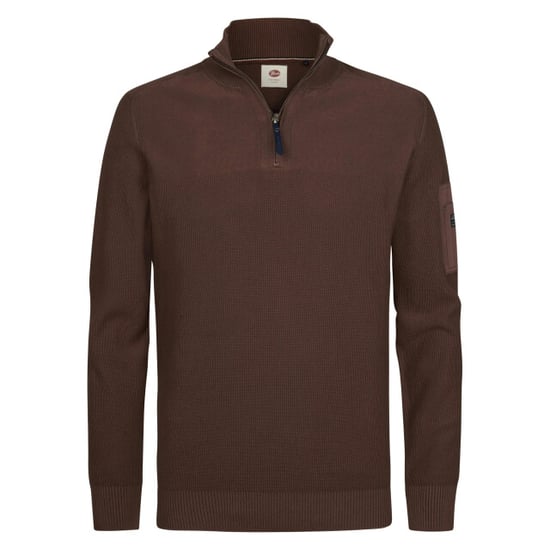 Petrol Industries Heren trui m-3060-kwc208 7158 saddle brown - Image 1