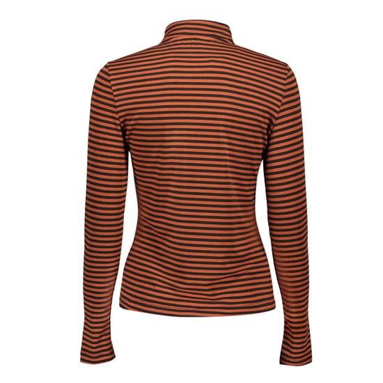 Geisha 62591-70 775 t-shirt stripe brown/stone - Image 4