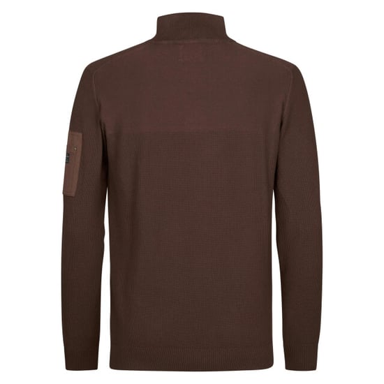 Petrol Industries Heren trui m-3060-kwc208 7158 saddle brown - Image 3