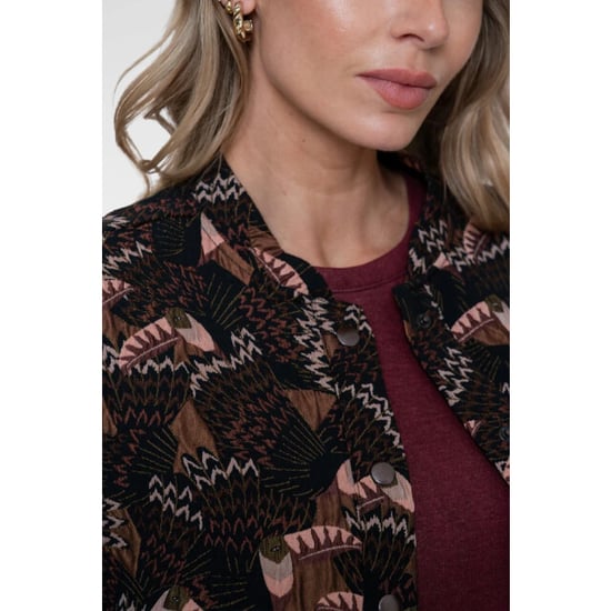 Geisha 65604-20 999 jacket black/coral - Image 3