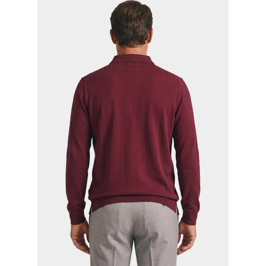 Bos Bright Blue Polo lange mouwen heren 3018900/705 - Image 2