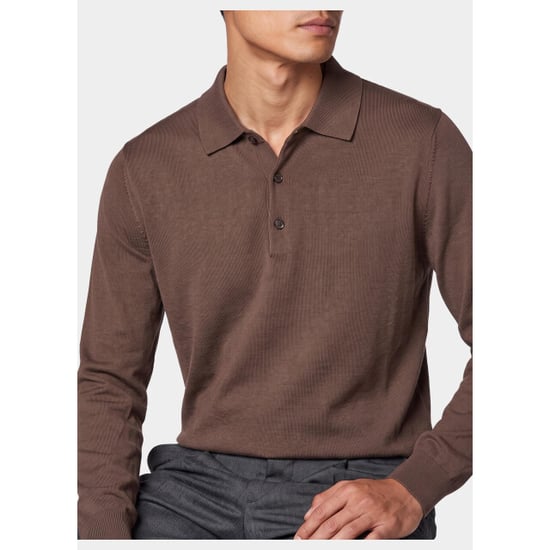 Bos Bright Blue Polo lange mouwen heren 3018900/649 - Image 4