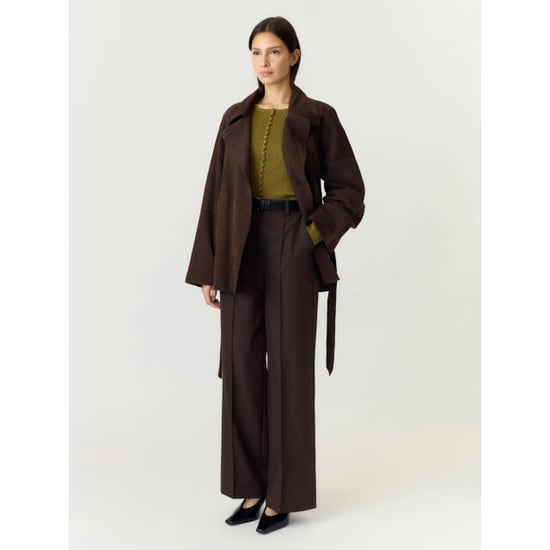 YAS Siana ls knit pullover s. fir green - Image 6