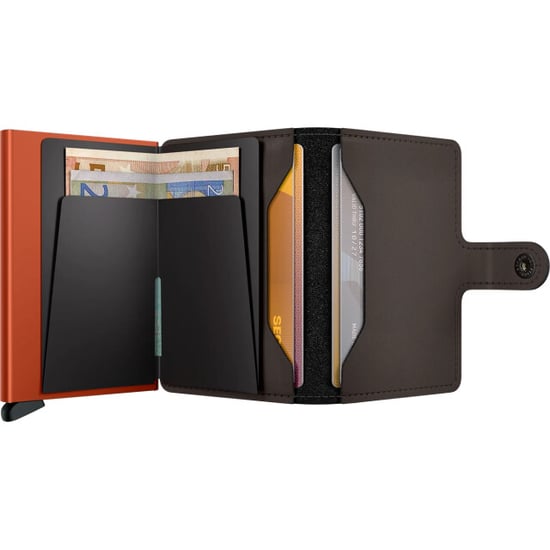 Secrid Miniwallet matte truffle & orange - Image 2