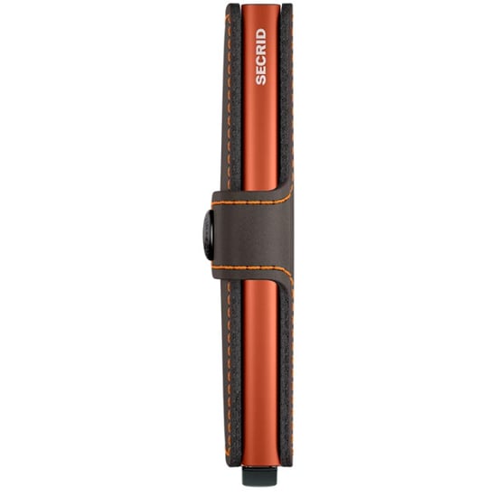 Secrid Miniwallet matte truffle & orange - Image 4