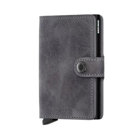 Secrid Miniwallet vintage grey black - Image 1