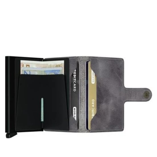 Secrid Miniwallet vintage grey black - Image 2