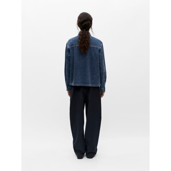 Object objrosie l/s re shirt noos 23049193 medium blue denim - Image 6