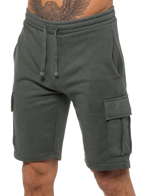 Enzo | Mens T-Shirt Tracksuit With Shorts Set - Image 4