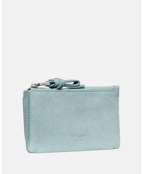 Loop Suede Zip Card Case - Image 2
