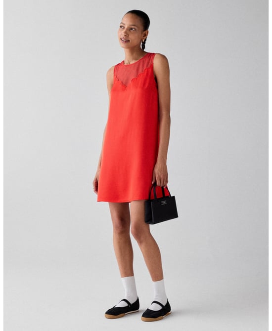 Scallop Shift Dress - Image 2
