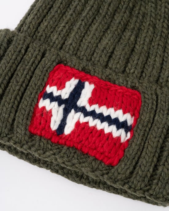 Logo Detail Hat in Olive - Image 3