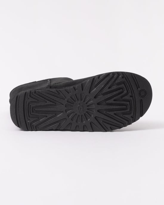 Logo Detail Boots in Black - Image 3