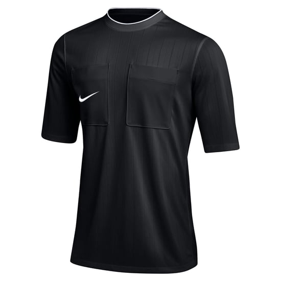 Men's Nike Jersey Crew Neck Short Sleeve Competition T-Shirt in Black - Image 1
