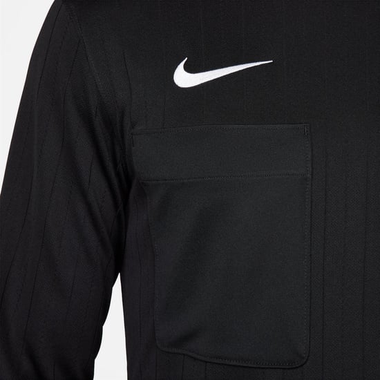 Men's Nike Jersey Arbitre Long Sleeve Top in Black - Image 6