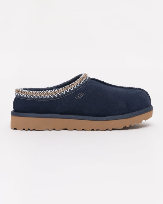 Logo Detail Slippers in Navy - Image 4