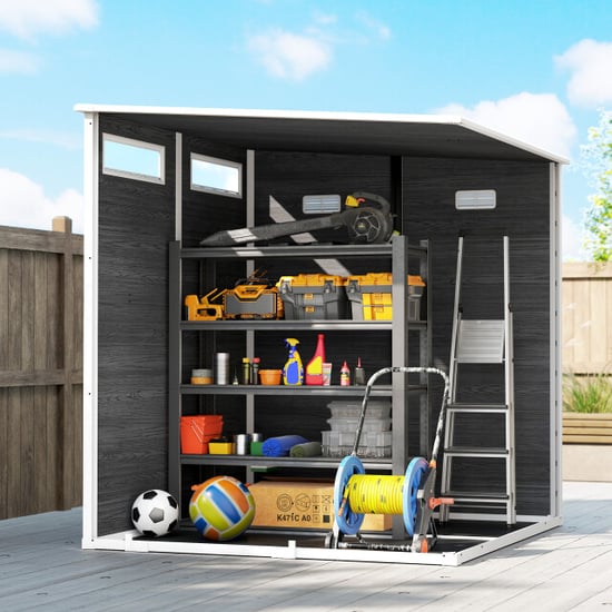 4goodz Tuinschuur houtlook met slot raam ventilatie vloer - - Image 6