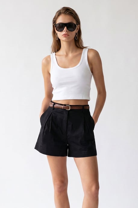 Women's Cotton Shorts - Image 1