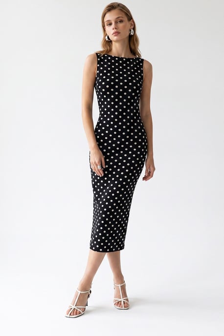 Cotton Maxi Dress - Image 1