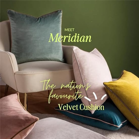 Furn Meridian Velvet Cushion Cover, Dark Red/Fir Green, 45 x 45cm - Image 6