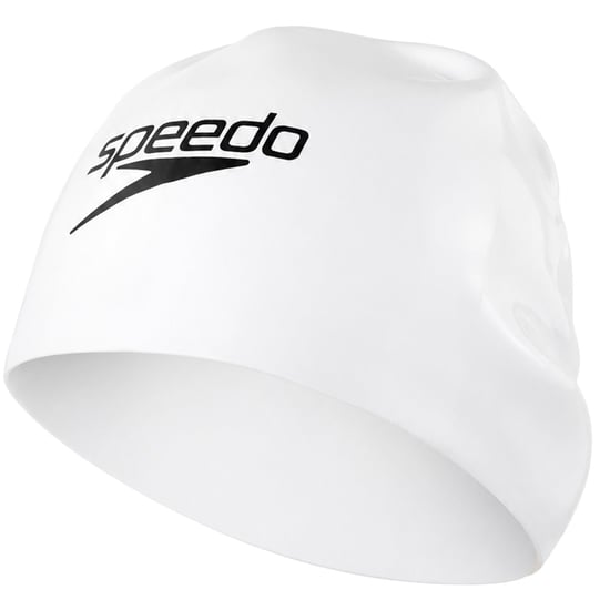 Speedo FastSkin White Swimming Cap - Image 1