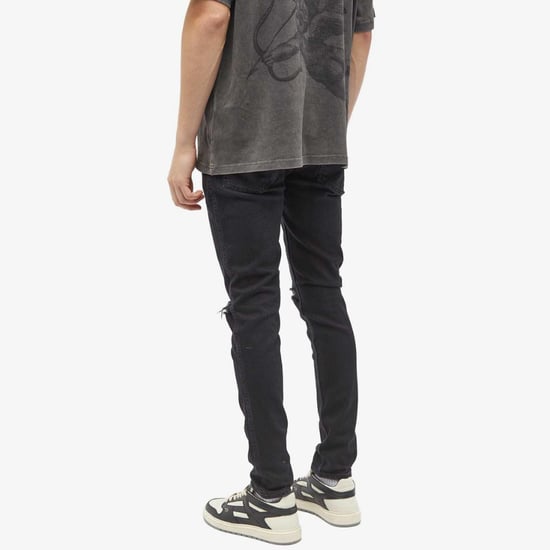 Represent Detroyer Mens Black Jeans - Image 2