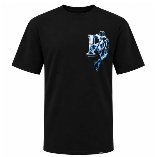 Represent Chrome Spirit Mens Black T-Shirt - Image 1