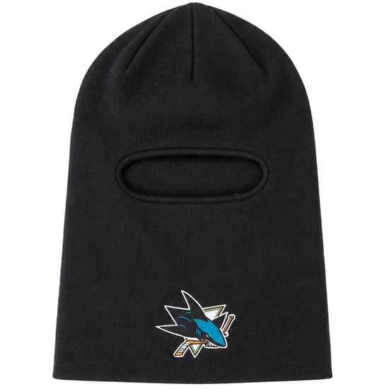 Mitchell & Ness NHL San Jose Sharks Tailgate Black Balaclava - Image 1