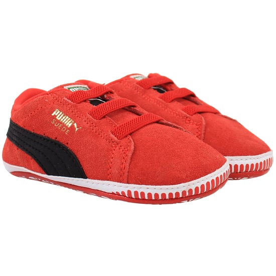 Puma Suede Crib Kids Red Trainers - Image 2