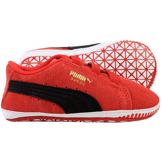Puma Suede Crib Kids Red Trainers - Image 4