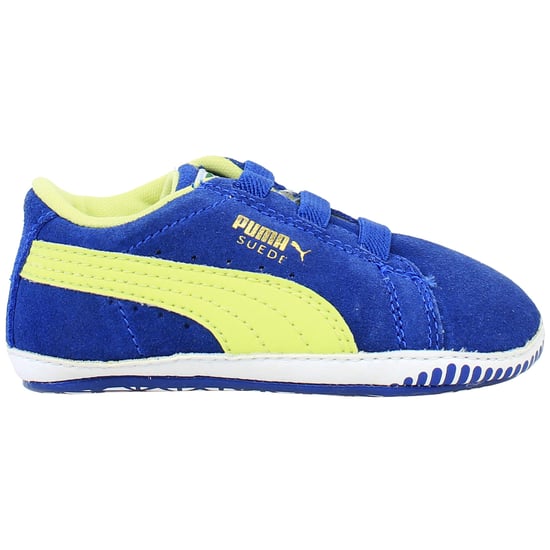 Puma Suede Crib Kids Blue Trainers - Image 1