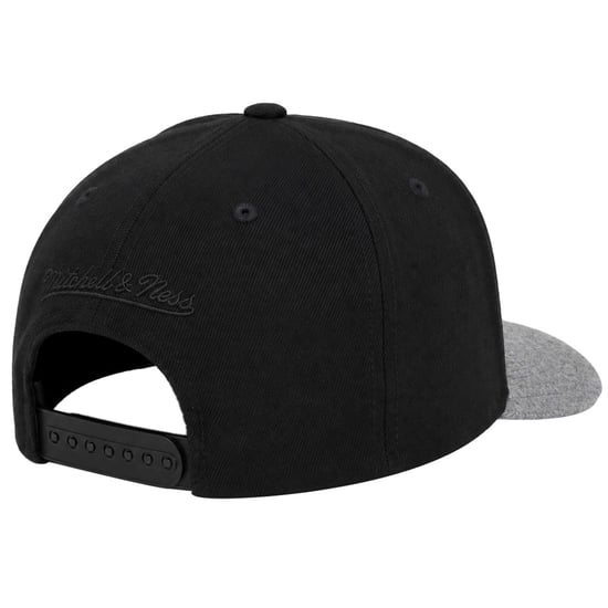 Mitchell & Ness NBA Brooklyn Nets Greytone Fleece Black Cap - Image 2
