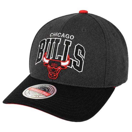 Mitchell & Ness NBA Chicago Bulls G2 Team Arch Grey Cap - Image 1