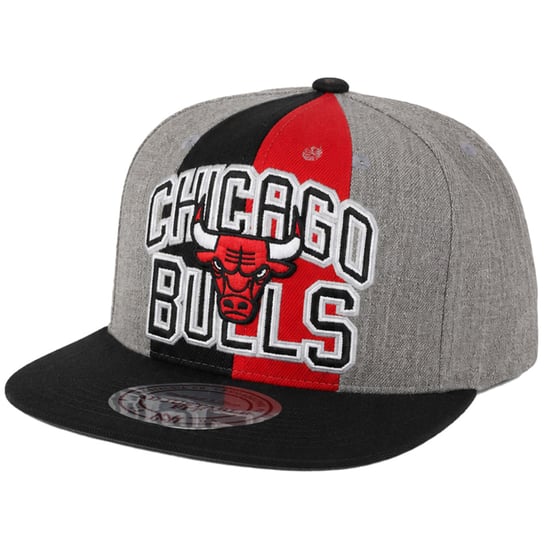 Mitchell & Ness NBA Chicago Bulls Equipe Grey Cap - Image 1