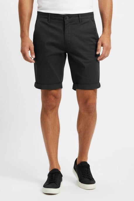 Slim Fit Chino Shorts - Image 1