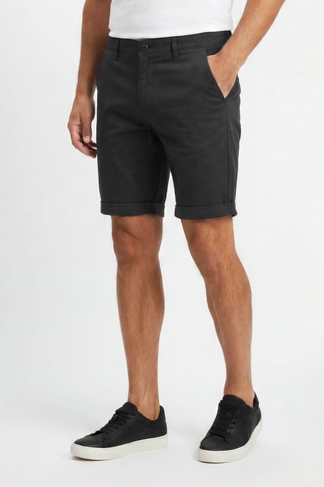 Slim Fit Chino Shorts - Image 2
