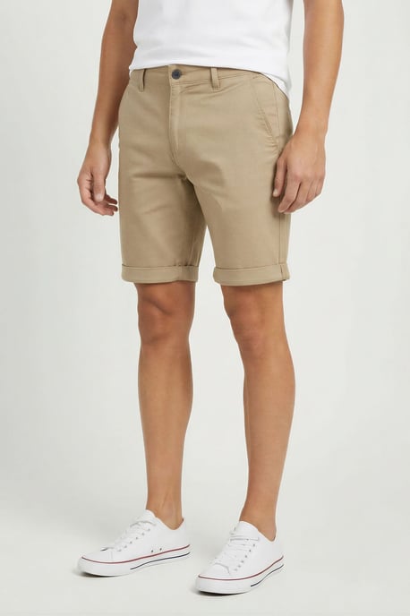 Slim Fit Chino Shorts - Image 2