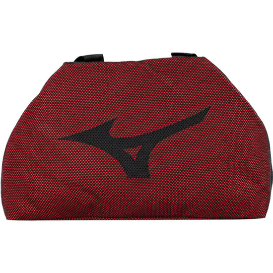 Mizuno Logo Black/Red Mesh Holdall Bag - Image 1