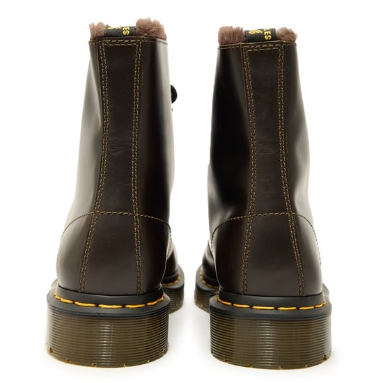 Dr Martens 1460 Serena Faux Fur-lined Leather Boots - Image 3