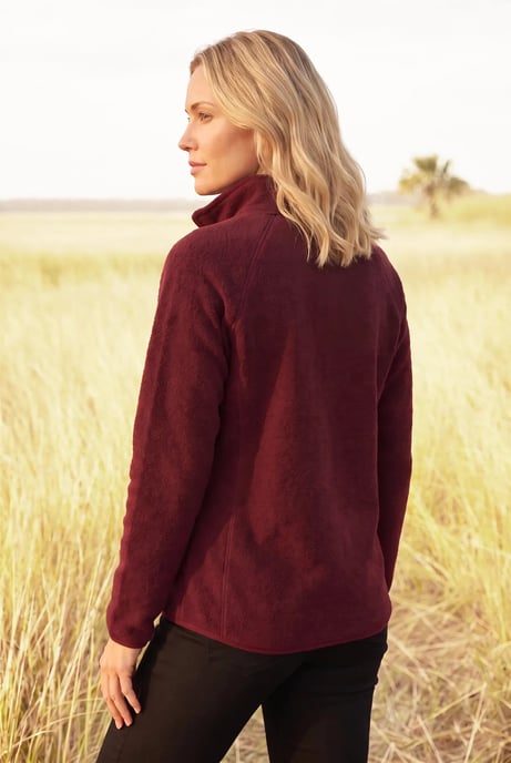 Full Zip Sherpa Fleece Jacket - Image 3