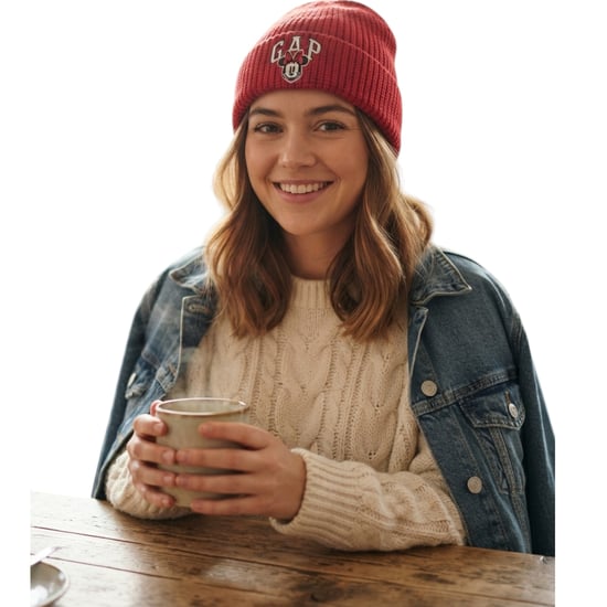 GAP Womens Disney Minni Mouse Beanie Hat Embroidered knitted Ribbed Outdoor Caps - Image 3