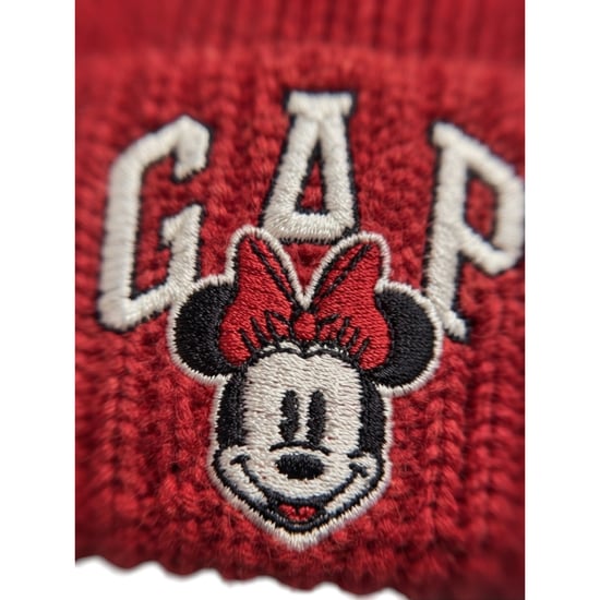 GAP Womens Disney Minni Mouse Beanie Hat Embroidered knitted Ribbed Outdoor Caps - Image 5