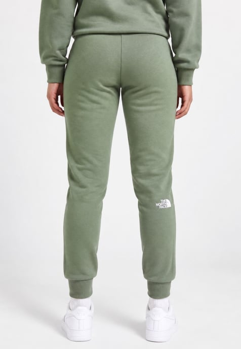 The North Face Womens New Fine Box Logo Joggers in Agave Green - Image 2