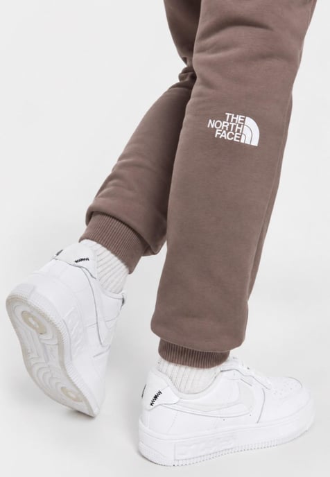 The North Face Womens New Fine Box Logo Joggers in Deep Taupe - Image 4