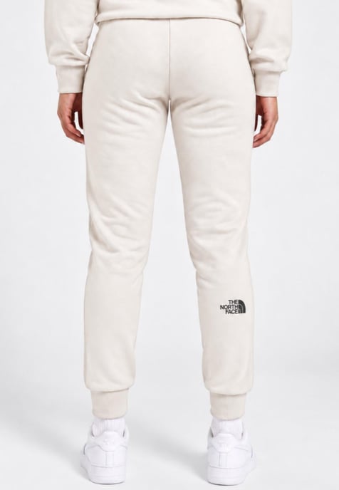 The North Face Womens New Fine Box Logo Joggers in Moonlight Ivory - Image 2