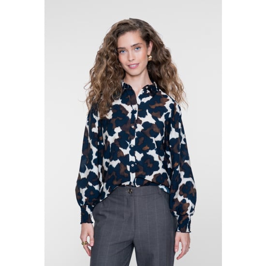 Geisha blouse 63667-20 720 sand/blue - Image 3