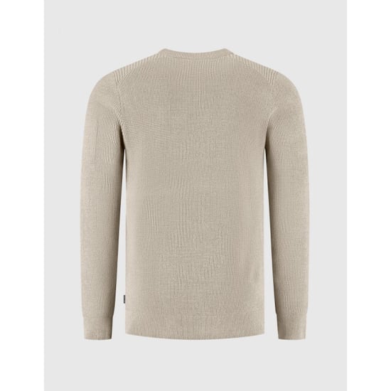 Saint Steve Lux 20006 sand melee crew neck trui - Image 2